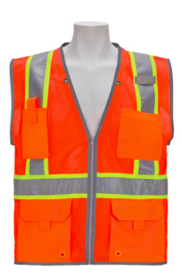 Safety Vest - Class 2 (Orange)